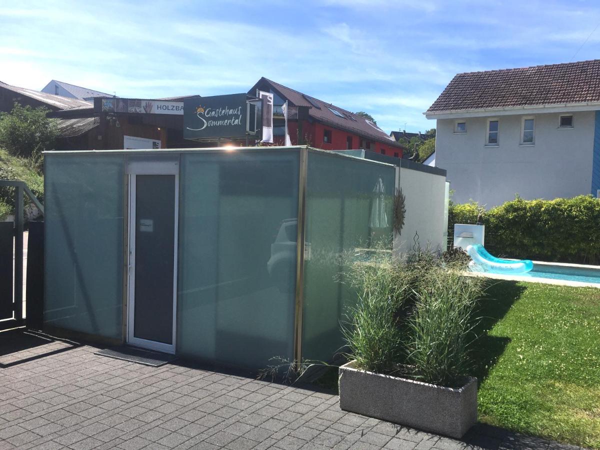 Gaestehaus Sommertal Mit Pool Im Garten, Eigener Parkplatz, 800M Zum Bodensee, 300M Zur Altstadt Meersburg Kültér fotó