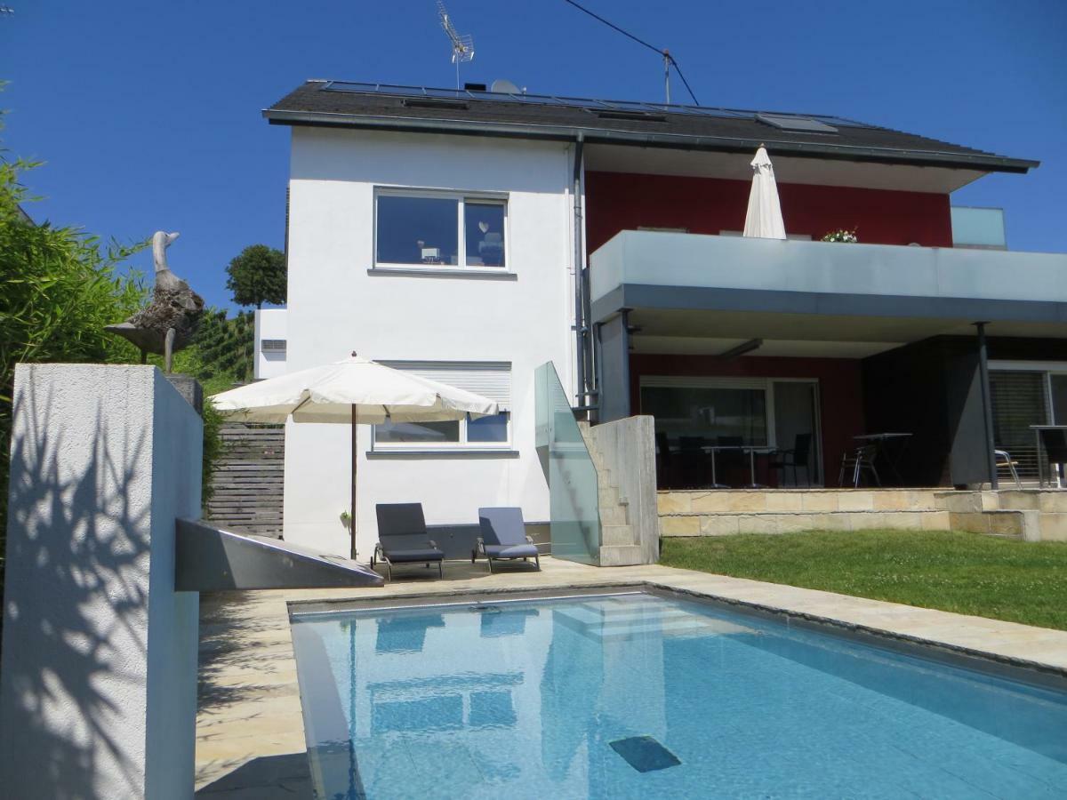 Gaestehaus Sommertal Mit Pool Im Garten, Eigener Parkplatz, 800M Zum Bodensee, 300M Zur Altstadt Meersburg Kültér fotó